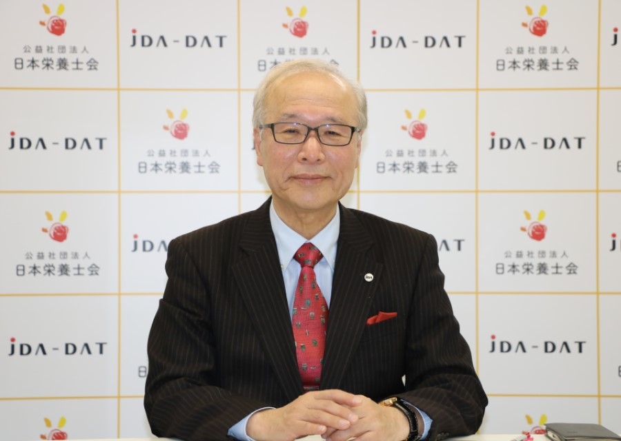 中村会長が見る時代の変化、高齢社会に生きる管理栄養士・栄養士への期待