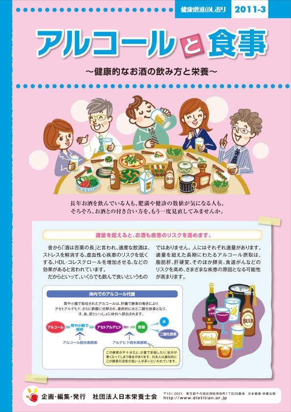 アルコールと食事-健康的なお酒の飲み方と栄養-